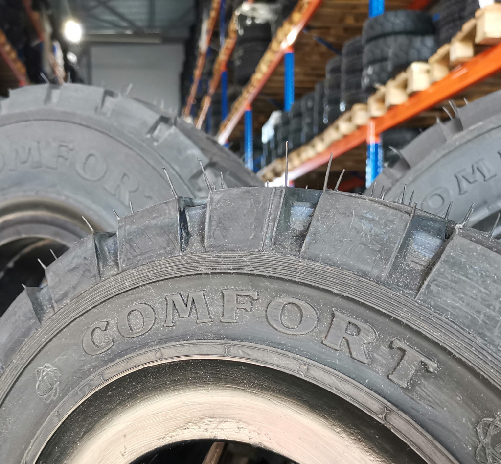 На складах компании Bohnenkamp в России уже имеются в наличии цельнолитые шины Comfort®